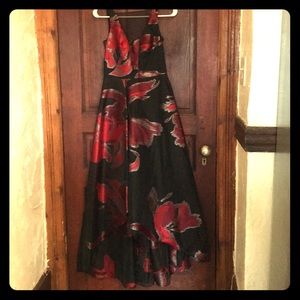 High low cocktail/ Black tie dress